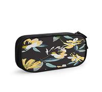 Astuccio per penne di grande capacità, con mucca, marrone, bestiame, famoso, agricoltura, campagna, semplice, per scuola, ufficio, studenti, ragazze e ragazzi, Matita 18, Taglia unica, Portamonete