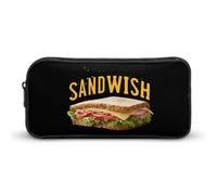 Astuccio per penne Sandwish Breakfast, pochette multiuso, borsa per il truc