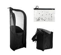 Astuccio per pennelli da trucco Borsa per il lavaggio verticale da viaggio impermeabile, Astuccio per matite per sopracciglia multifunzionale Astuccio per matite con 1 pezzo Borsa con cerniera