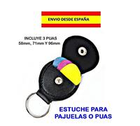 Astuccio Per Plettri E 3 Plettri,Chitarra Pick ,Chitarre,Mandolino,Basso,Ukulele