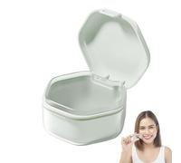 Astuccio per protesi - astuccio da bagno per protesi | bagno per protesi a prova di perdite, contenitore portatile per protesi dentarie, custodia impermeabile per L