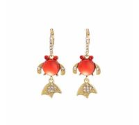 Astuccio per scoperte con colla per gioielli per donne alla moda Dainty Dangling Prom Wedding Flower Snowflake Butterfly Fashion Jewelry Penna in resina Bracciali Clip Gioielli, Taglia unica, Zinco