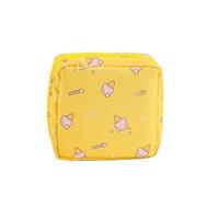 Astuccio Per Tamponi 4 pezzi donne ragazze sacchetto di immagazzinaggio tampone cosmetico organizer bag custodia assorbente tovagliolo sacchetti cosmetici supporto(Color3)