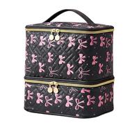 Astuccio per unghie con nero per il trucco per unghie, per le tue esigenze di viaggio, pedicure, cure, capelli, arte, bellezza, casa, salone