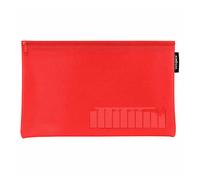 Astuccio piccolo Celco con nome con 1 chiusura sicura con cerniera in metallo di