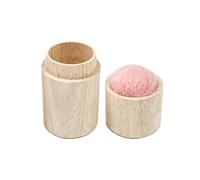 Astuccio porta aghi, astuccio per macchina da cucire, cuscino per aghi da cucito, attrezzo portatile, cuscino per fai da te, contenitore per aghi in legno, grazioso cuscino per aghi con coperchio per