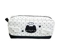 Astuccio Porta Matite Con Cerniera Grande Organizer Estetico Da Toeletta | Pochette Portamatite Per La Scuola Per Ragazze Universitarie Ragazzi Per Viaggio