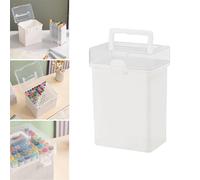 Astuccio Porta Pennarelli Trasparente Scatola Porta Evidenziatori Organizer