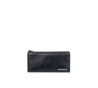 Piquadro Portachiavi quadrato blu in pelle 14 cm black (PC1514B2-N)