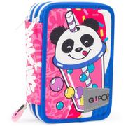Astuccio portacolori CORREDI 3 ZIP GOPOP BUBBLE STAR..