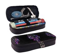 Astuccio portamatite, astuccio in pelle di grande capacità, grazioso acchiappasogni, borsa per il trucco per donne e uomini, Acchiappasogni., Taglia unica
