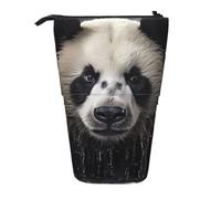 Astuccio portamatite espandibile con panda in acqua, tessuto Oxford multi-design, altezza regolabile, borsa cosmetica multiuso