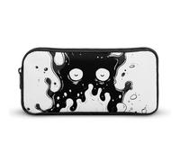 Astuccio portamatite nero bianco Evil Dead ad alta capacità astuccio divertente portapenne organizer per matite