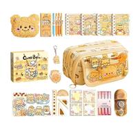 Astuccio Portamatite Portacancelleria e Portatrucchi | Portapenne Stile Borsa Trucco Per Scuola, Studio, Arte, Disegno, Ragazze, Ragazzi, Uomini, Donne, Adulti
