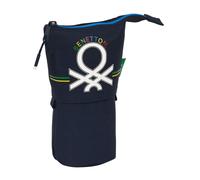 Astuccio Portapenne Benetton Sixties Blu Marino [8 x 19 x 6 cm]