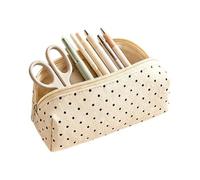 Astuccio Portapenne Borsa Organizer Portatrucchi con Cerniera e Design a | Astuccio Portamatite con Chiusura Lampo per Università Scuola Aula Viaggio Casa Posto di Lavoro Dormitorio