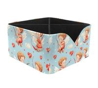Astuccio portapenne da scrivania, astuccio per pennelli da trucco, per scuola, studenti, ufficio, donne, adolescenti, ragazze e ragazzi (Cupido Angel Love)