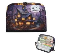 Astuccio portapenne di grande capacità, grazioso organizer da scrivania per studenti universitari, forniture per scuole superiori, stile gotico, fiabe oscure horror