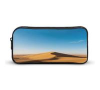 Astuccio portapenne di grande capacità, modello Desert Hills, stampato, per cancelleria da ufficio, può essere utilizzato come astuccio portapenne, accessori per ufficio, borsa per cosmetici, adatta p