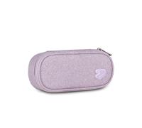 Astuccio portapenne glitterato round plus Shiny tech rosa - Seven