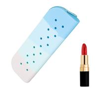 Astuccio portapenne impermeabile - Porta fori in silicone di grande capacità per penne, astuccio morbido portatile per cancelleria, chiavi, cosmetici, portapenne per casa, Tromba