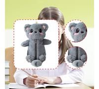 Astuccio portapenne in peluche con portapenne e pennarelli, astuccio per il