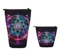 Astuccio Portapenne In Piedi Art Colorful Astuccio Cartoleria Elegante Portamatite Borsa Su Misura Slot Matite Astuccio Per Collegio, Ufficio, Regalo