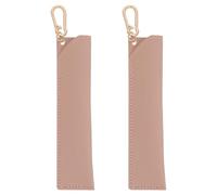 Astuccio Portapenne in Pu Rosa 2 Pezzi 16, 5x3, 8 Cm con Gancio