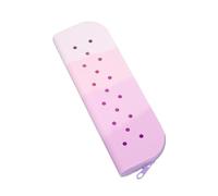 Astuccio portapenne in silicone, porta fori in silicone di grande capacità per penne, custodia morbida per cancelleria, monete, chiavi, portamatite per cosmetici, prodotti per la cura, Tromba