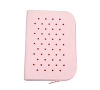 Astuccio portapenne in silicone, porta fori in silicone di grande capacità per penne, custodia morbida per cancelleria, monete, chiavi, portamatite per cosmetici, prodotti per la cura, Grande