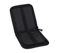 Astuccio Portapenne in Tela, 72 Slot, Borsa Pieghevole per Studenti e Artisti, Nero