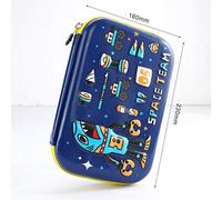 Astuccio portapenne Kawaii con unicorno, carino, grande capacità, multifunzione, per la scuola, per ragazze e ragazzi, C4