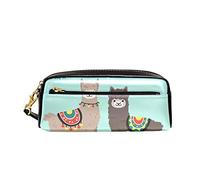 Astuccio Portapenne Llama And Alpaca In Love Portapenne Astuccio Con Scomparti Cancelleria Portamatite Grande Capacità Borsa Per Matite Per Matite Scuola Università