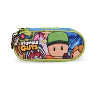 Astuccio Portapenne Oval Lime Stumble Guys Tinta Unita - Novità 2025/2026