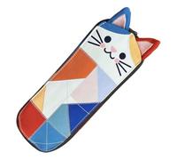 Astuccio Portapenne Per Ragazze Borsa per il trucco con fantasia gatto e
