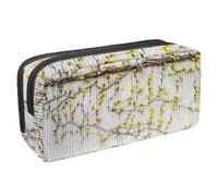 Astuccio portapenne per studenti, per ragazzi, ragazze, scuola e ufficio, motivo: viti gialle, Multi, 2.3x8.2x3.9in/6x21x10cm, Organizer per borse