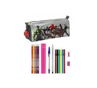 Astuccio Portapenne Scuola Avengers Age Of Ultron 17 pezzi 20 Cm