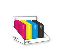 ASTUCCIO portapenne SEVEN colour code bustina in silicone con 3 matite - 1 pezzo - colori vari