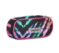 ASTUCCIO portapenne SEVEN MULTI-SHADE GIRL round PLUS attrezzato scuola