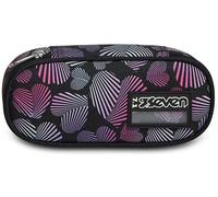Astuccio Portapenne Seven Round Plus Freethink Girl Heart Cancelleria Scuola