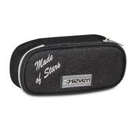 Astuccio Portapenne Seven Round Plus Made Of Stars Shiny Black