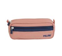Astuccio Rettangolare con 2 Scomparti Serie Milan Serie 1918 - Tessuto Antistrappo - Misure 21x85x61cm - Colore Rosa