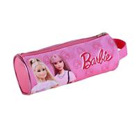 Astuccio rotondo Barbie Fashion. Interno completamente foderato e personalizzato.