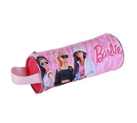 TOYBAGS Astuccio per scuola Barbie Astuccio con 1 scomparto - Design con manico laterale -interno foderato e chiusura a cerniera - 8 × 22 × 8 cm, multicolore, Astuccio scolastico con cerniera