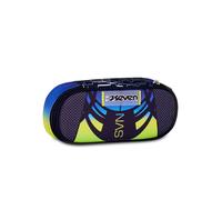 ASTUCCIO ROUND PLUS portapenne ovale NUANCED organizzato OVAL seven BLU VERDE