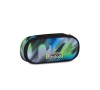 ASTUCCIO ROUND PLUS portapenne ovale WRITE DOWN organizzato OVAL seven VERDE AZZ