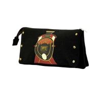 Astuccio Scolare Triplo Karactermania Harry Potter Hogwarts Express Nero
