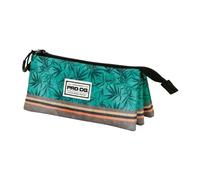 Astuccio Scolare Triplo Prodg Bamboo Verde