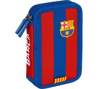 Astuccio scolastico a due scomparti FC Barcelona Astra