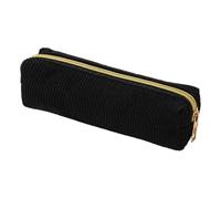 Astuccio scolastico | Astuccio per la scuola | Pochette da ufficio tinta unita in corda del Roy per studenti penne in , righello, pennarello, Nero , Se référer au descriptif,